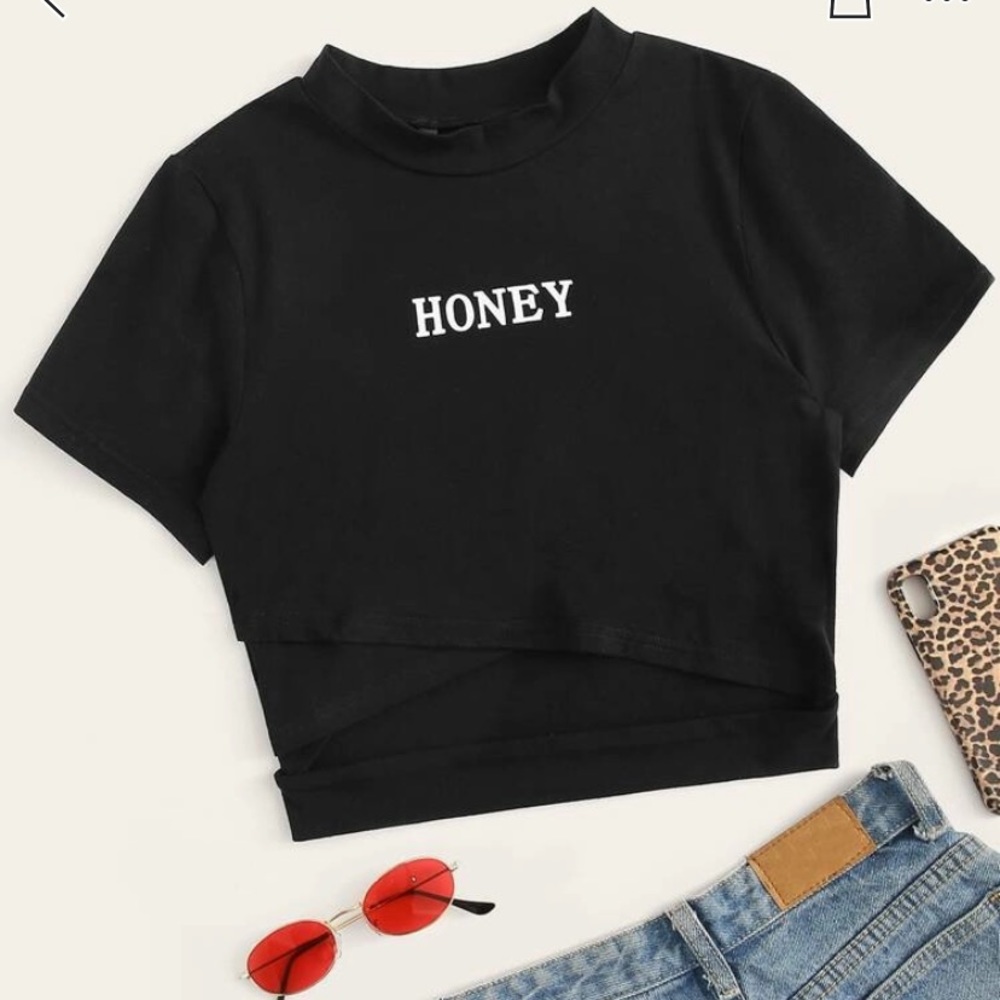 Honey Wrap Hem Top!